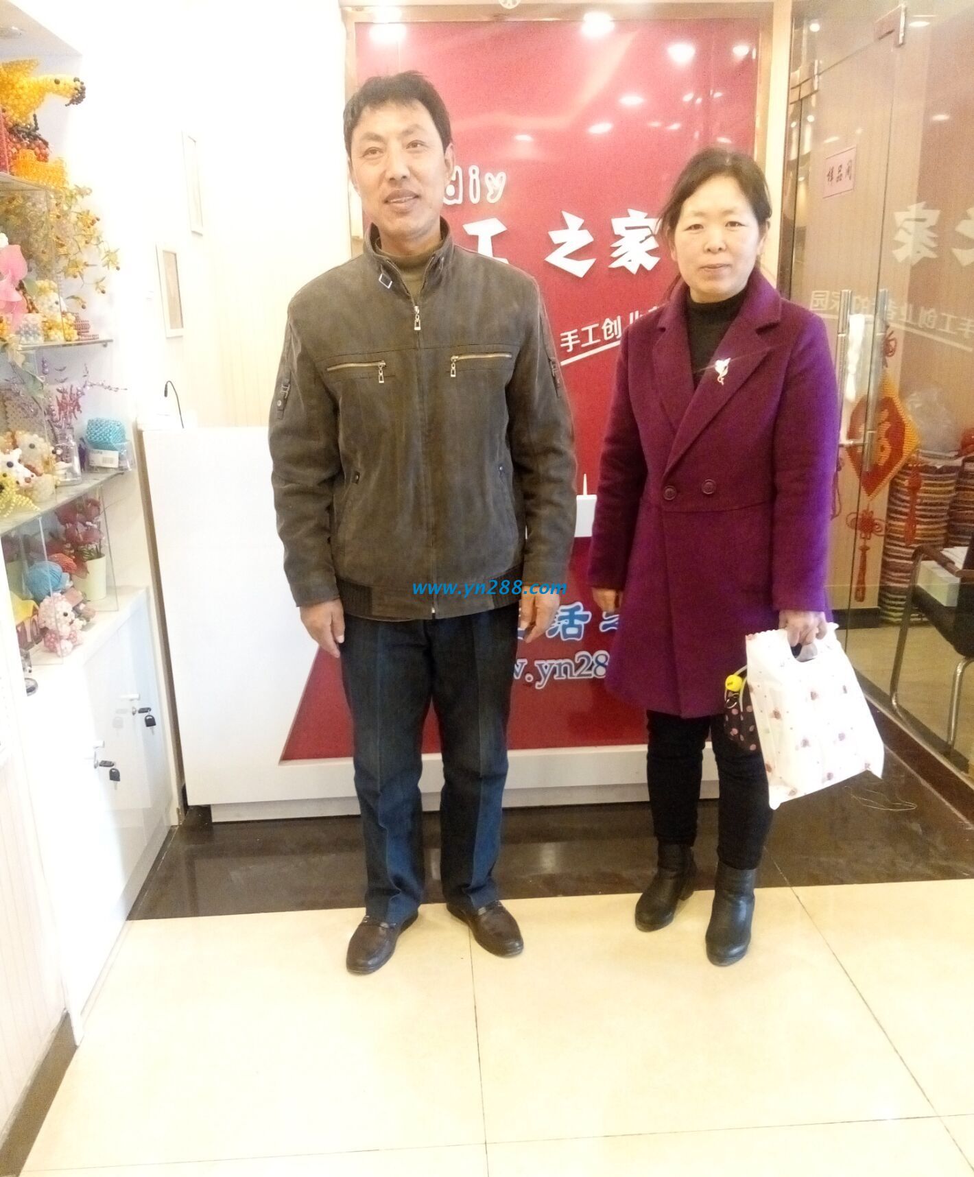 河南湯陽陳先生陪妻子一起到手工活之家總部考察 河南湯陽陳先生陪妻子一起到手工活之家總部考察(圖1)