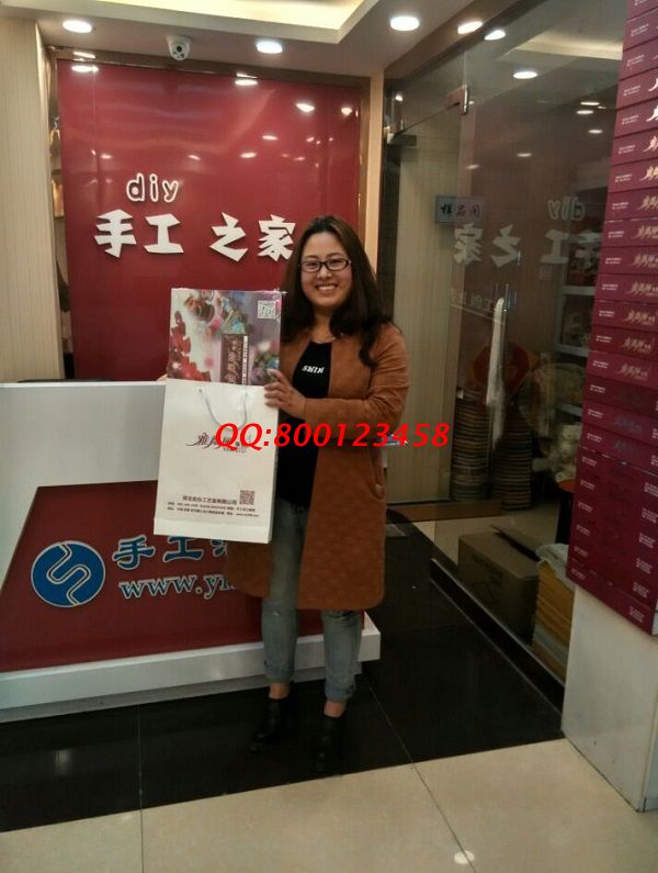 山東德州劉女士來手工活之家考察，欲自主創(chuàng)業(yè)組織人做手工活(圖1)