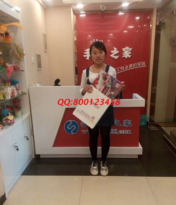 邯鄲館陶縣方先生和妻子一起來到手工活之家考察，欲組織人做手工活(圖1)
