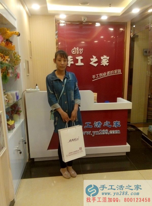衡水董女士來手工活之家找手工活做，手工愛好者的家園(圖1)