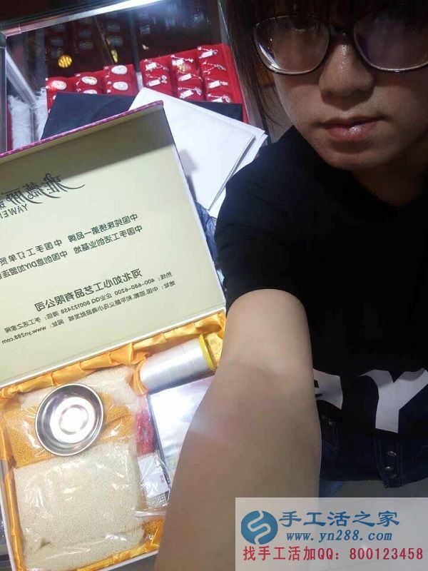 哪里有正規(guī)兼職手工活？內蒙古韓女士想工作之余找個手工活做(圖1)