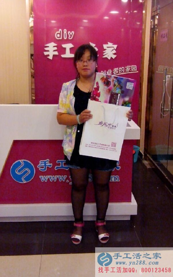 定州吳女士看中手工活之家創(chuàng)業(yè)好項(xiàng)目，欲組織人做手工活(圖1)