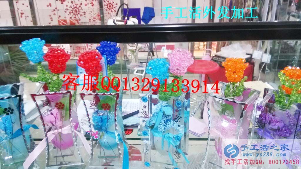 絲網(wǎng)花加工制作 領(lǐng)料廠(chǎng)家回收手工活 計(jì)件工資無(wú)押金手工活外放(圖3)