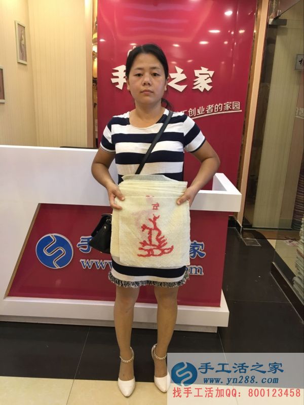 手工活之家客河南安陽(yáng)客戶(hù)來(lái)公司驗(yàn)收作品十二生肖