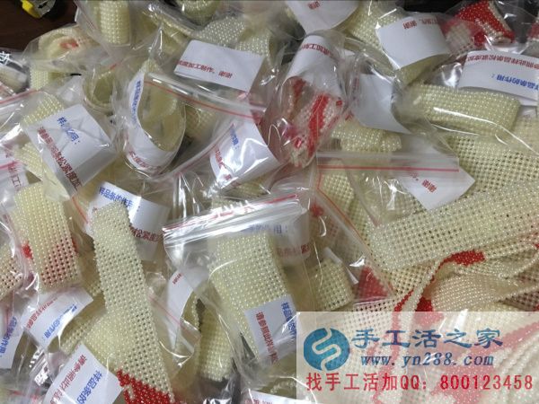 福建省寧德市古田縣的鄭女士找到正規(guī)可靠可以在家做的手工活串珠 手工活之家標準條
