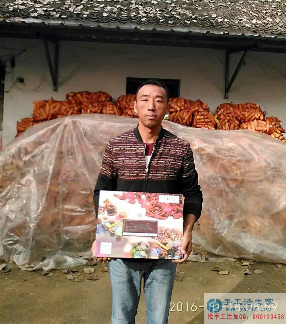 河南周口農(nóng)民賈先生找到適合婦女在家做的手工活兼職 河南周口農(nóng)民賈先生找到適合婦女在家做的手工活兼職