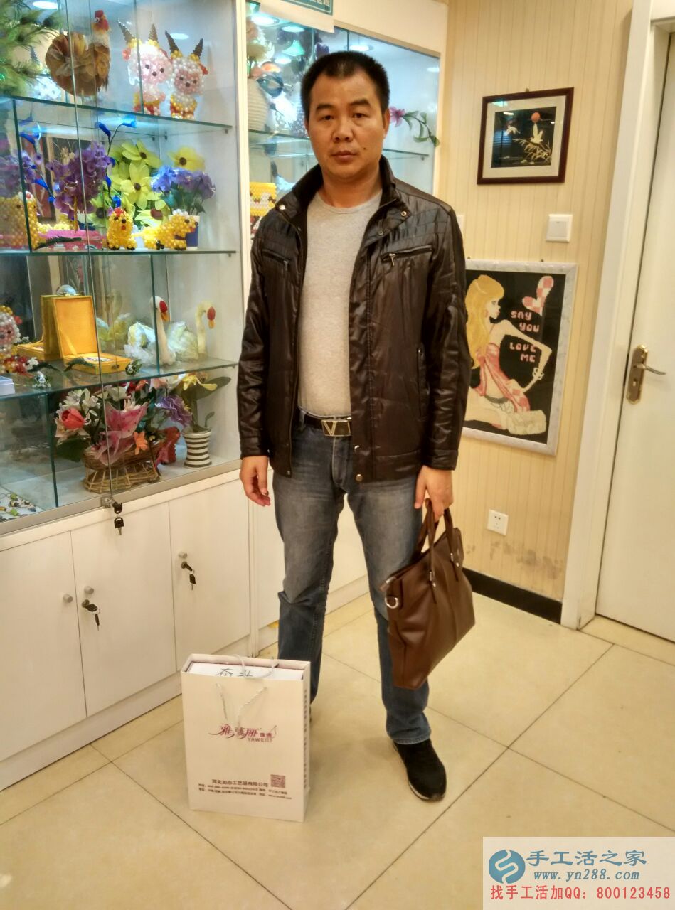 商人獨到眼光，湖南郴州歐陽先生選擇手工活之家創(chuàng)業(yè)