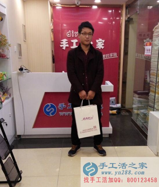 河南林州王先生想增加收入來到手工活之家考察合作好項目 河南林州王先生想增加收入來到手工活之家考察合作好項目