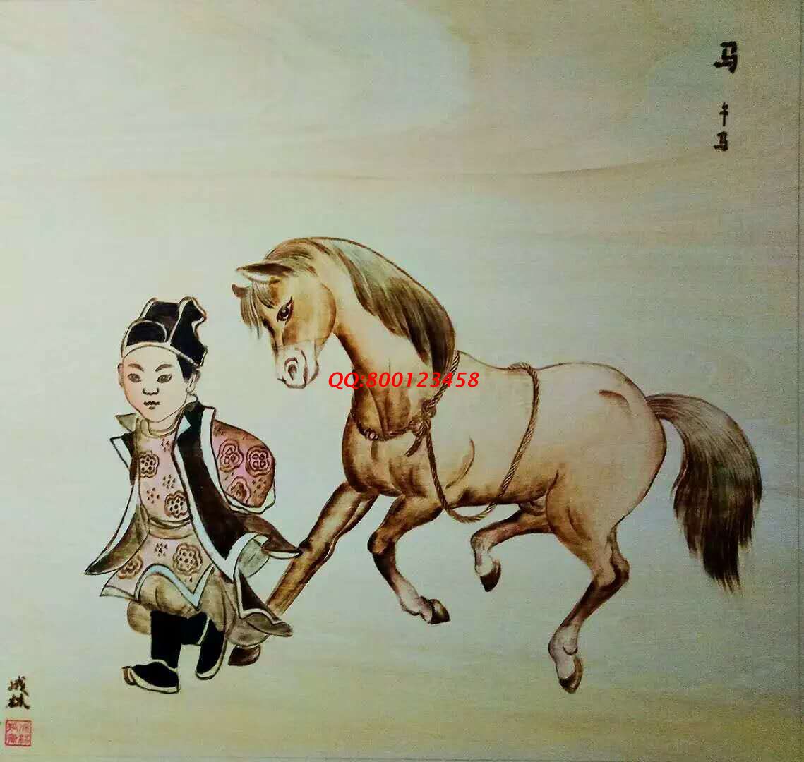 【民間手工藝品推介】邱縣傳統(tǒng)純手工烙畫，《十二生肖系列》預約定制