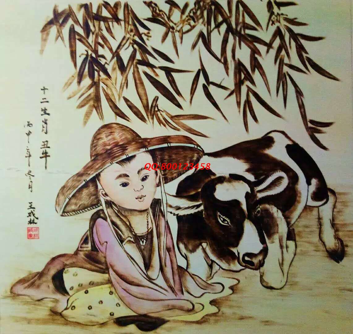 【民間手工藝品推介】邱縣傳統(tǒng)純手工烙畫，《十二生肖系列》預約定制