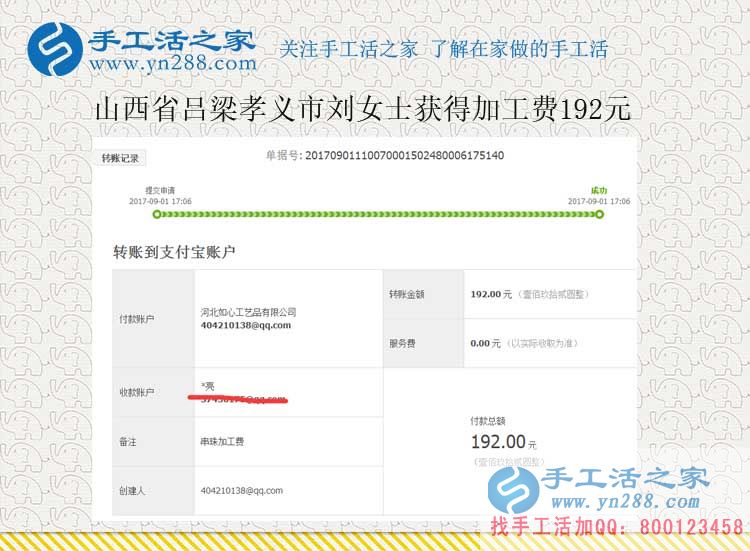 一個人的時間越來越多，山西呂梁劉女士在孩子上學(xué)后在家做手工活賺錢(圖1)