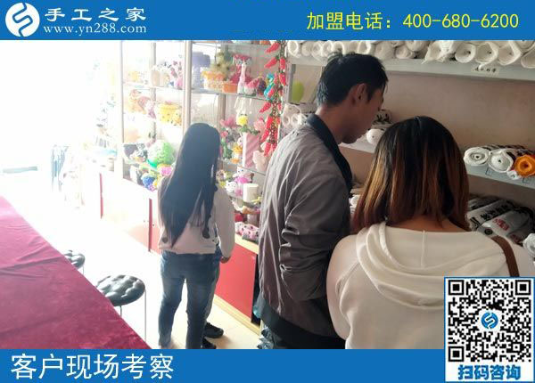 10月13日，想做珠繡串珠手工活外發(fā)加工項(xiàng)目掙錢，對(duì)加工人員有什么要求？手工之家接待考察加工客戶剪影