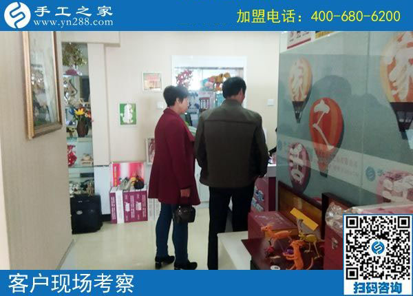 10月17日，這個正規(guī)手工活外發(fā)加工項目，限制到多大年齡，老人能做嗎？手工之家接待考察加工客戶剪影