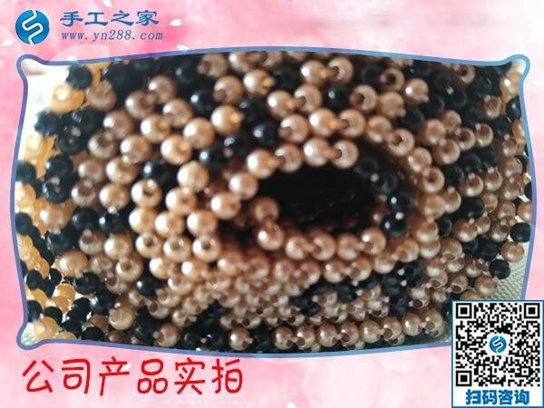 年輕人的創(chuàng)業(yè)好項(xiàng)目，山西呂梁賈先生看好手工之家的彩珠繡手工活加盟項(xiàng)目