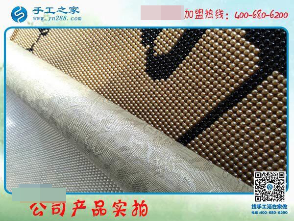 手工活賺錢哪里有？邯鄲大名縣王女士選擇手工之家串珠繡(圖5)