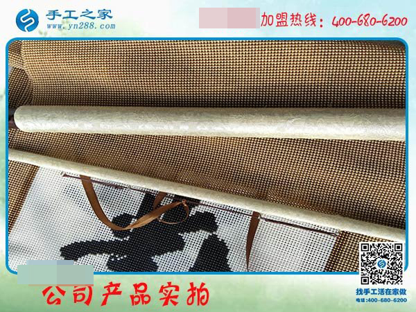 在家做手工活15天，邯鄲廣平縣沈女士完成多幅豎版雅薇麗珠繡！(圖2)