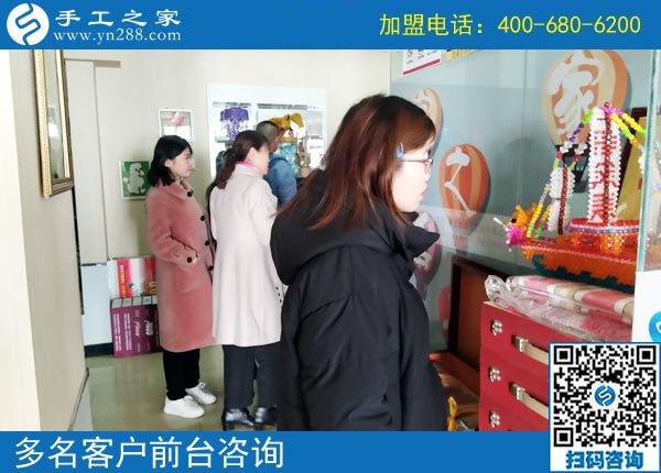 2月25日，這個(gè)沒有押金的手工活真的是穩(wěn)賺不賠嗎？手工之家接待考察加工客戶剪影