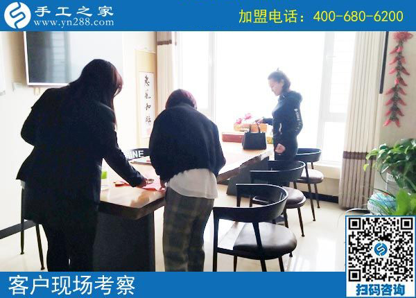 3月8日，正規(guī)手工活外發(fā)加工廠家就是這個(gè)樣子。手工之家接待考察加工客戶剪影