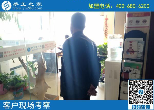 3月10日，為什么都說這個免押金手工活正規(guī)可靠？手工之家接待考察加工客戶剪影