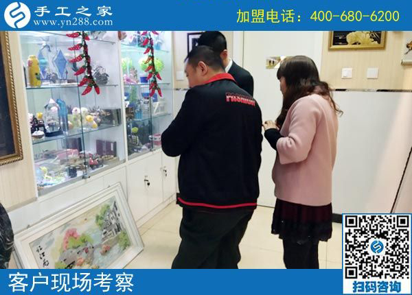 3月16日，這個(gè)免押金手工活代理項(xiàng)目做創(chuàng)業(yè)項(xiàng)目怎么樣？手工之家接待考察加工客戶剪影