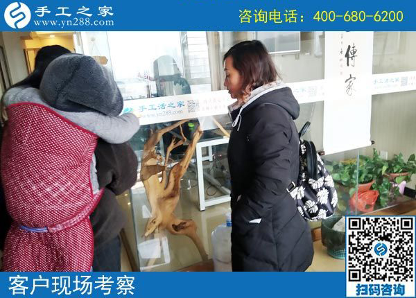 3月24日，這個可以寄到家做的手工活當(dāng)創(chuàng)業(yè)好項目怎么樣？這些細(xì)節(jié)表示沒問題。手工之家接待考察加工客戶剪影
