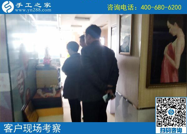 3月30日，這個(gè)可以寄到家做的手工活好不好做？手工之家接待考察加工客戶剪影