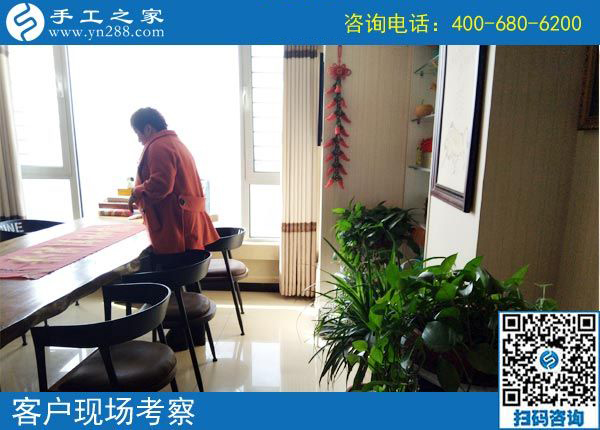 3月30日，這個(gè)可以寄到家做的手工活好不好做？手工之家接待考察加工客戶剪影