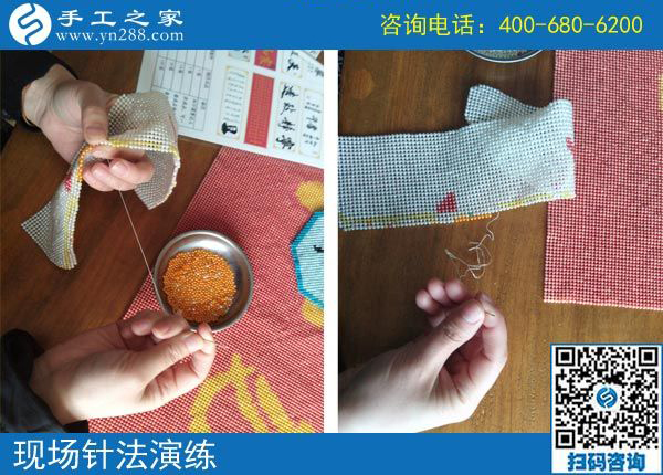 3月30日，這個(gè)可以寄到家做的手工活好不好做？手工之家接待考察加工客戶剪影