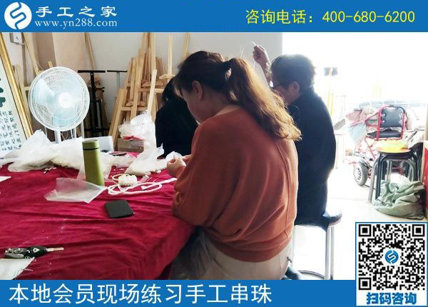 4月15日，找正規(guī)可以寄到家做的手工活，找手工加工回收項(xiàng)目，該注意些什么？手工之家接待考察加工客戶剪影