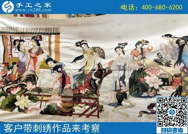 “手工活外發(fā)十字繡是愛好，做串珠繡才賺錢！”邯鄲雞澤趙女士說(圖1)