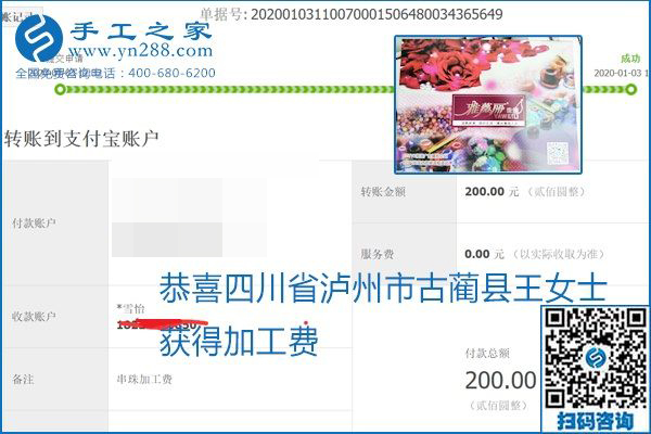 你、我、她，都能做，都能掙錢，這個手工活加盟項目是首選