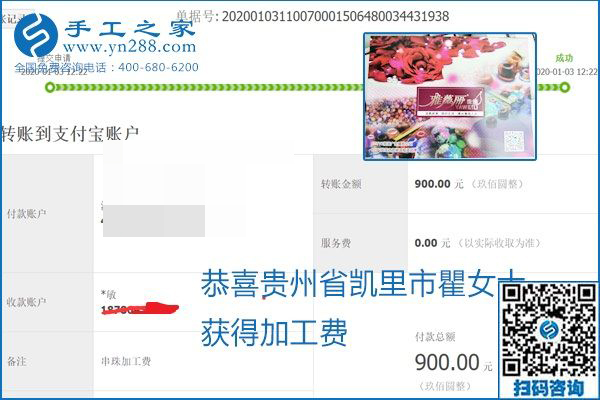 你、我、她，都能做，都能掙錢，這個手工活加盟項目是首選