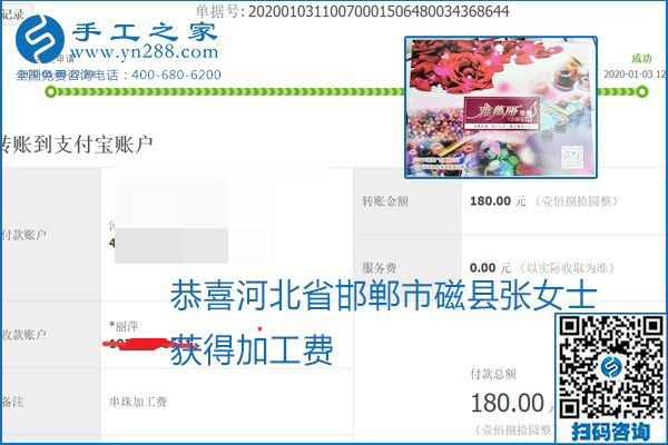 你、我、她，都能做，都能掙錢，這個手工活加盟項目是首選