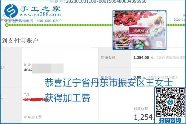 你、我、她，都能做，都能掙錢，這個手工活加盟項目是首選