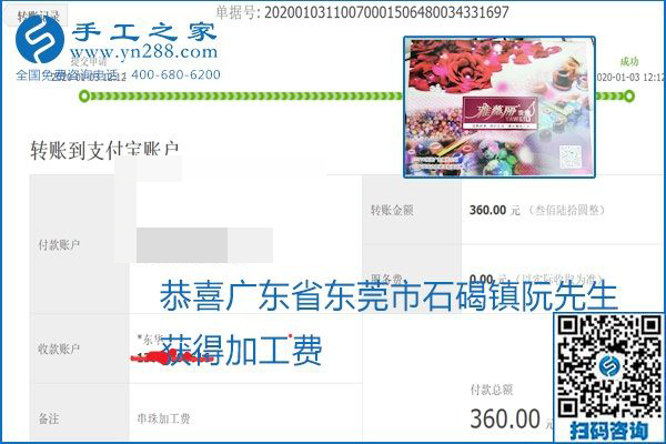 你、我、她，都能做，都能掙錢，這個手工活加盟項目是首選