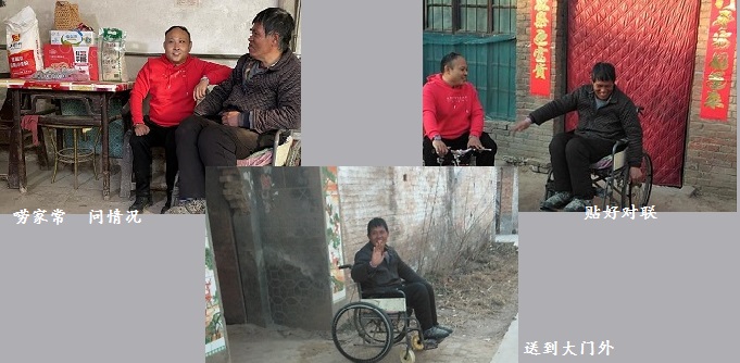 又是一整天，扶貧助殘，手工之家一直在行動