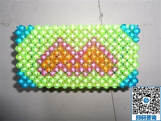 適合夏天在家做的手工活，清涼干凈手工活串珠(圖1)