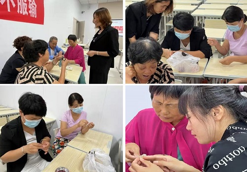 服務(wù)到家，只為更好 --- ---記手工之家勵(lì)志珠珠繡技能培訓(xùn)全國(guó)巡講·河間站
