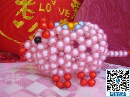 拿回家做的手工活，寶媽做立體串珠手工活，時(shí)尚環(huán)保，時(shí)間自由