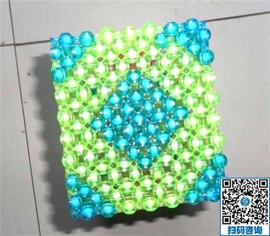 立體串珠手工活--串珠肥皂盒，既能居家裝飾又能在家做在家賺錢