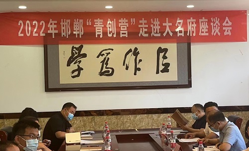 交流研討，在產業(yè)化、市場化、品牌化道路上前行 --- ---記2022邯鄲“青創(chuàng)營”走進大名府(圖9)