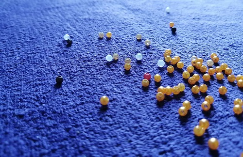簡單好做、干凈環(huán)保的珠繡加工手工活，男女老少都可以長期做(圖1)
