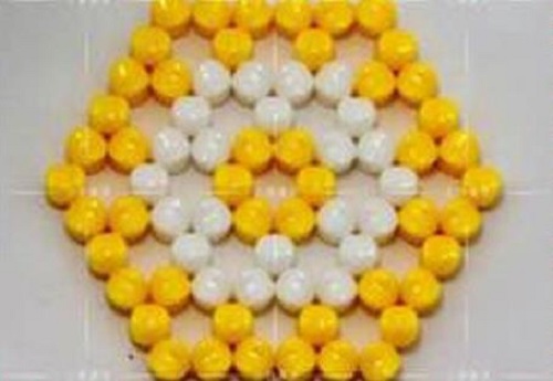 1月29日，純手工加工項(xiàng)目，在家做串珠手工掙錢(qián)，創(chuàng)新是手工之家企業(yè)發(fā)展的重要?jiǎng)恿?，圖為勵(lì)志珠珠繡串珠手工產(chǎn)品剪影