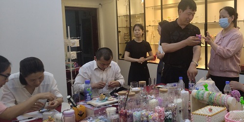 二次來訪，盡快合作落地 ------ 手工之家歡迎石家莊殘疾人協(xié)會相關人員一行