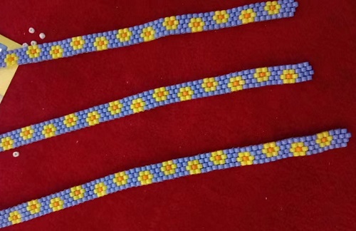 6月8日，手工兼職在家做，拿回家做的手工副業(yè)，開(kāi)手工加工廠，與手工之家合作，大家都是一家人，圖為串珠米珠繡手工產(chǎn)品剪影