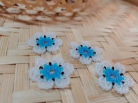 9月28日，手工活兼職招聘信息，在家做串珠手工項(xiàng)目掙錢，開飾品加工廠，中秋團(tuán)圓、休閑還能掙錢，在手工之家只需要這么干，圖為飾品類串珠純手工產(chǎn)品剪影