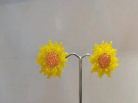 3月3日，兼職手工活外發(fā)加工在家可做，開飾品加工廠，靈活就業(yè)創(chuàng)業(yè)項(xiàng)目，在手工之家，多付出就有好收入，圖為串珠米珠繡手工產(chǎn)品剪影