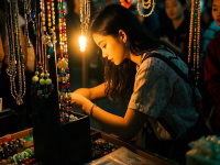 10萬補(bǔ)貼手工飾品擺攤，學(xué)會(huì)春節(jié)假期搞錢秘籍，8天收入超過半年