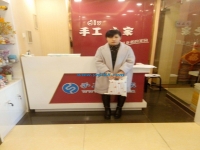 滄州程女士不遠(yuǎn)外地而來，親自到手工活之家交貨