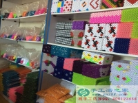 河北石家莊辛集劉女士在家做手工活珠繡賺錢，不用再出去上班